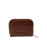 Cutter RYTHME, porte-monnaie zippé aspect croco