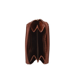 Cutter RYTHME, porte-monnaie zippé aspect croco