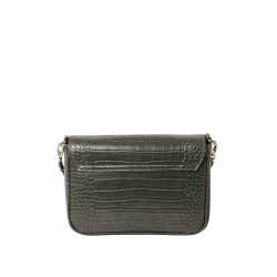 Medan RYTHME, sac façon croco noir