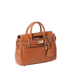 Pyla RYTHME, mini sac à main châtain