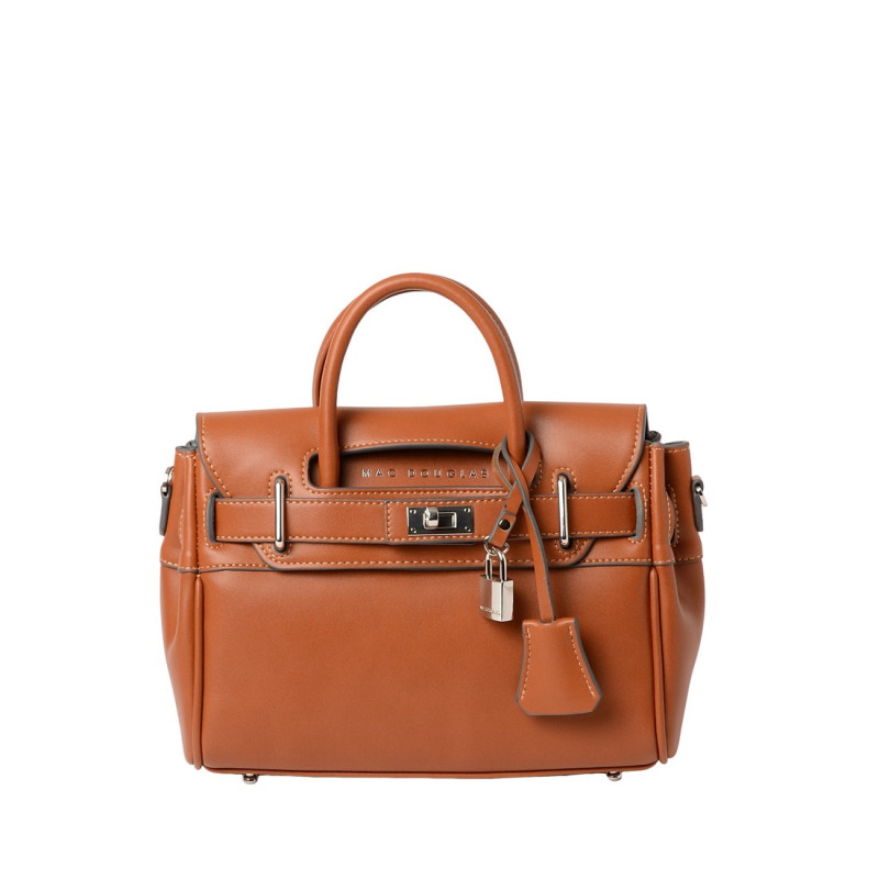 Pyla RYTHME, mini sac à main châtain