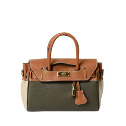 Pyla ROMY, mini sac à main cuir multicolore