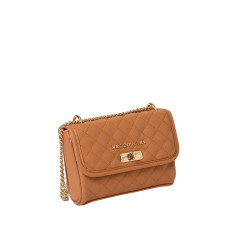 TREVISE LOSANGE, mini sac travers camel mat