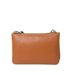 Spritz MAGDA, sac pochette cuir vert