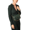 KIRIBATI BRYAN, petit sac à main motif python noix