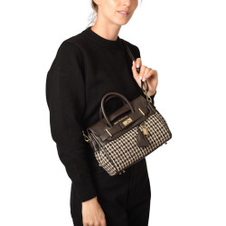 Pyla FANTASIA, mini sac à main motif tweed