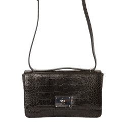 Amiral CIENNA, sac bandoulière cuir motif croco