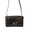 Amiral CIENNA, sac bandoulière cuir motif croco