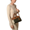 Pyla ROMY, mini sac à main cuir multicolore