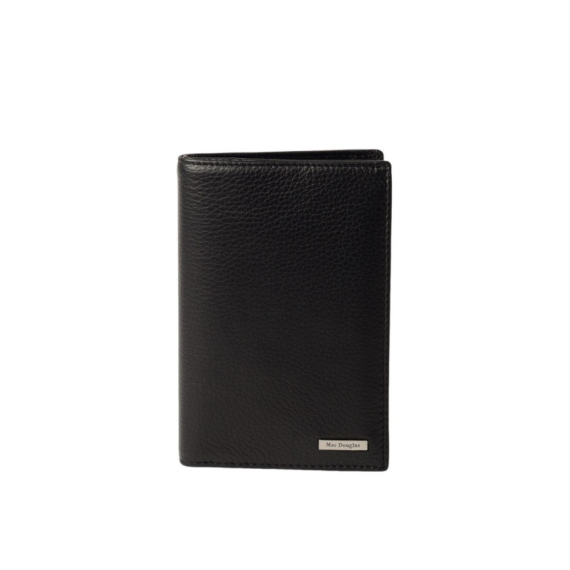 Saison Spencer, portefeuille cuir noir