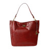 Kentucky ROMY, grand sac porté épaule cuir grain croco