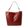 Kentucky ROMY, grand sac porté épaule cuir grain croco