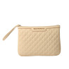 JAIPUR LOSANGE, pochette gris perle mat