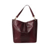 Kentucky ROMY, grand sac porté épaule cuir grain croco