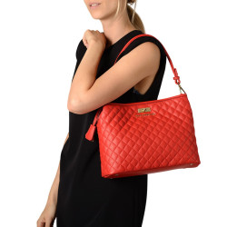 TAIKO LOSANGE, sac porté épaule bronze mat
