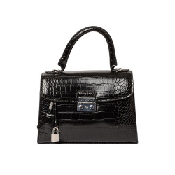 Arcole RYTHME, sac à main aspect croco