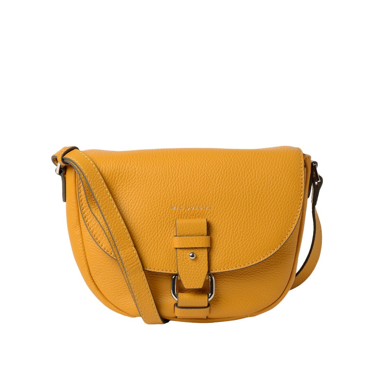 Treck MAGDA, besace cuir nectarine