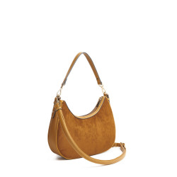 Emilie STOCKHOLM, sac porté épaule aspect suédine