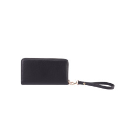 Balise ALBA, portefeuille zippé cuir