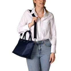Cristal CABAS, petit sac cabas suédine