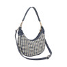 Esther FANTASIA, sac porté épaule aspect tweed