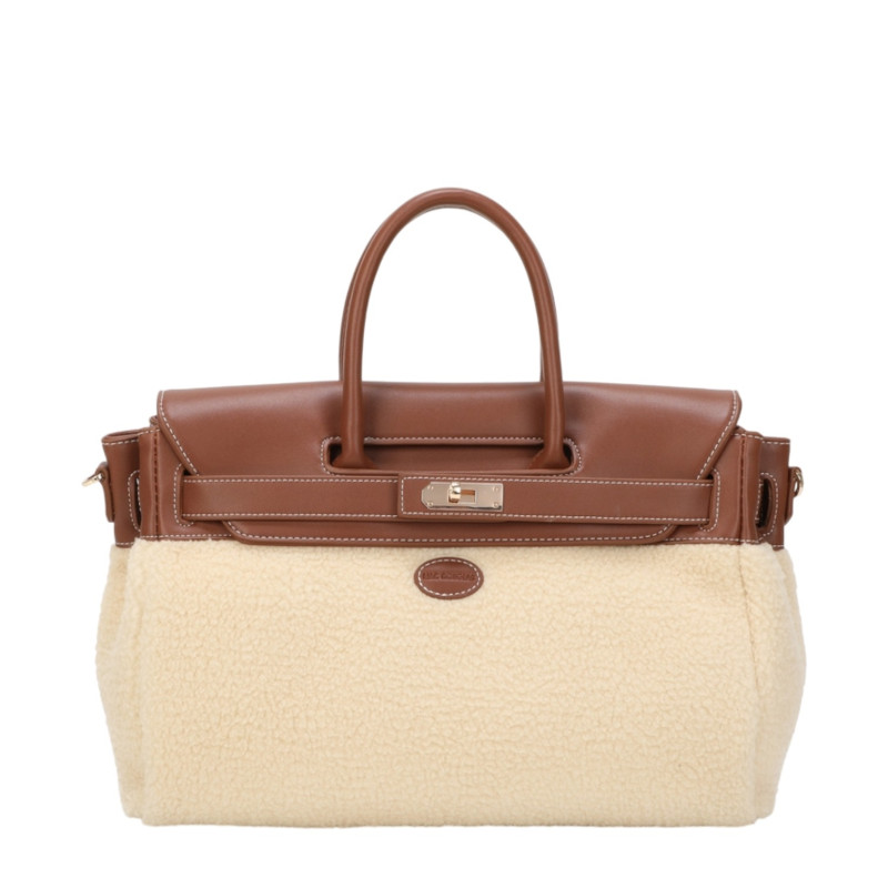 Pyla2 FANTASIA, sac à main finition peau lainée