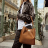 Couronne RHODES, sac porté épaule cuir
