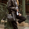 Couronne RHODES, sac porté épaule cuir