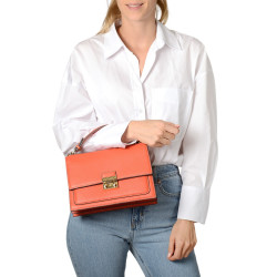 JOYAU ROMY, petit sac cartable caramel