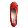 BALLERINES ELIANE, cuir d'agneau orange