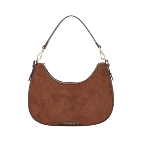 Emilie STOCKHOLM, sac porté épaule aspect suédine
