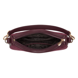 Emilie STOCKHOLM, sac porté épaule aspect suédine
