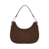 Emilie STOCKHOLM, sac porté épaule aspect suédine