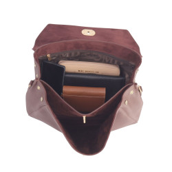 Gwendoline RHODES, sac porté épaule cuir