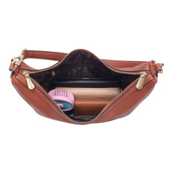 Georgia ROMY, sac porté épaule cuir