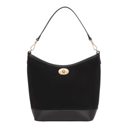Gerald STOCKHOLM, sac porté épaule aspect suédine