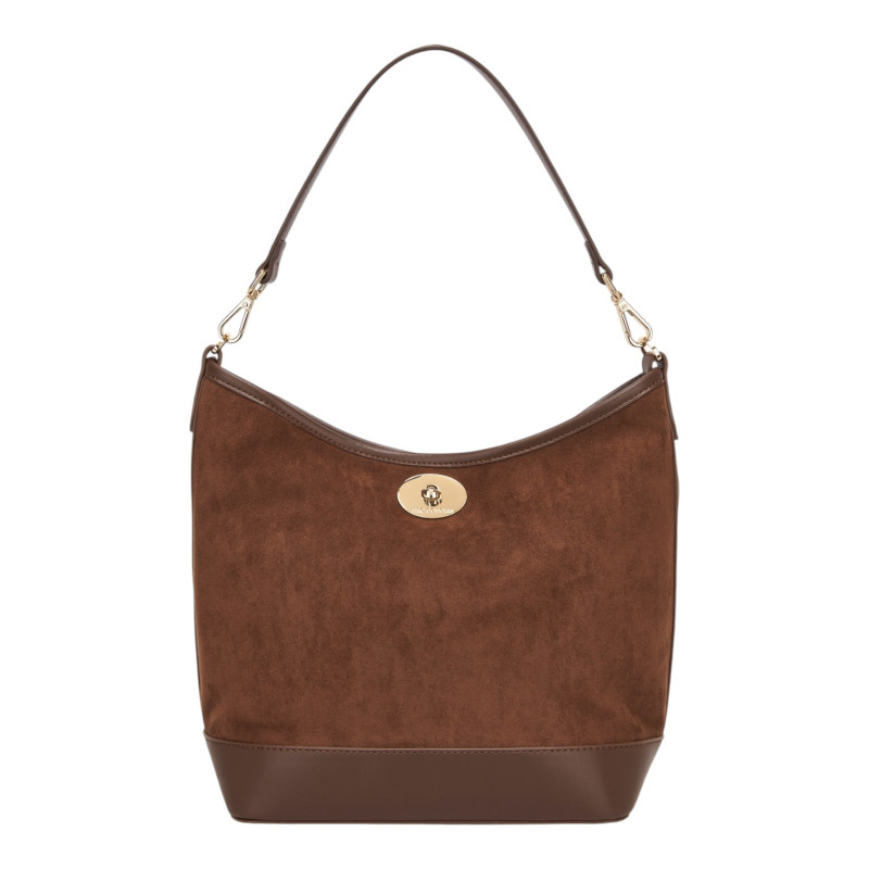 Gerald STOCKHOLM, sac porté épaule aspect suédine