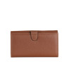 GONDOLE ROMY, portefeuille compagnon caramel