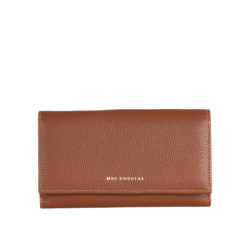 GONDOLE ROMY, portefeuille compagnon caramel