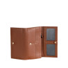 GONDOLE ROMY, portefeuille compagnon caramel