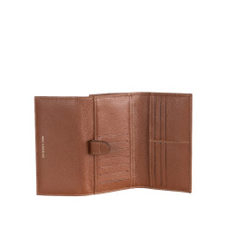 GONDOLE ROMY, portefeuille compagnon caramel