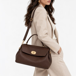 Gwendoline RHODES, sac porté épaule cuir