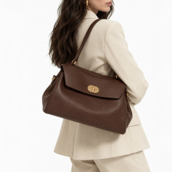 Gwendoline RHODES, sac porté épaule cuir